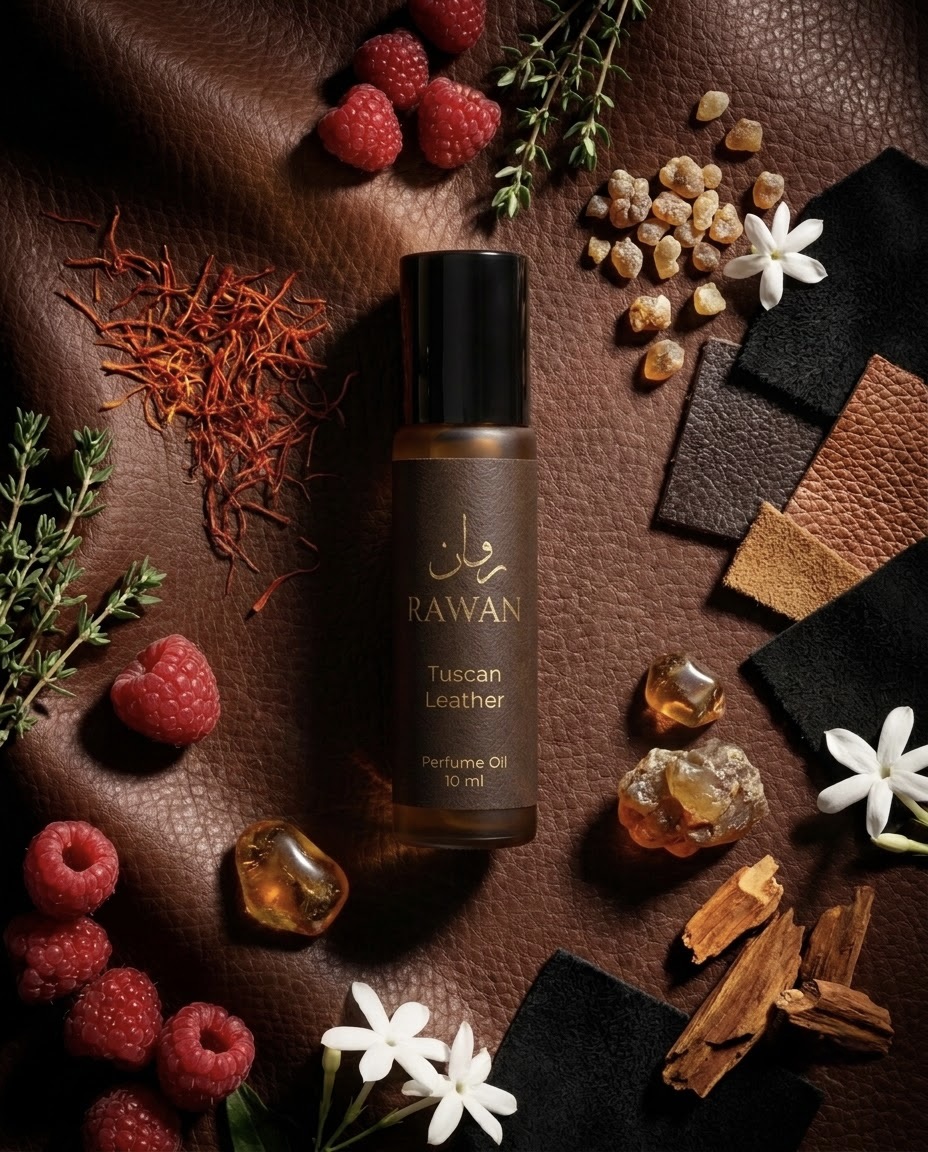 Rawan tuscan leather 10 ml perfume oil attar